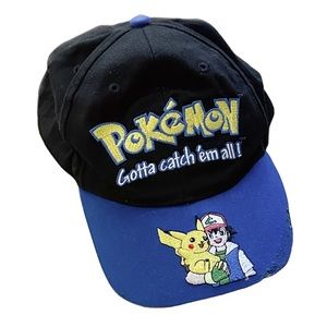 90s Kid Gamer Vintage Pokemon Ballcap Hat